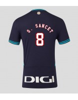 Moške Nogometnih dresov Athletic Bilbao Oihan Sancet #8 Gostujoči 2025-26 Kratki rokavi Moške Nogometnih dresov Athletic Bilbao Oihan Sancet #8 Gostujoči 2025-26 Kratki rokavi